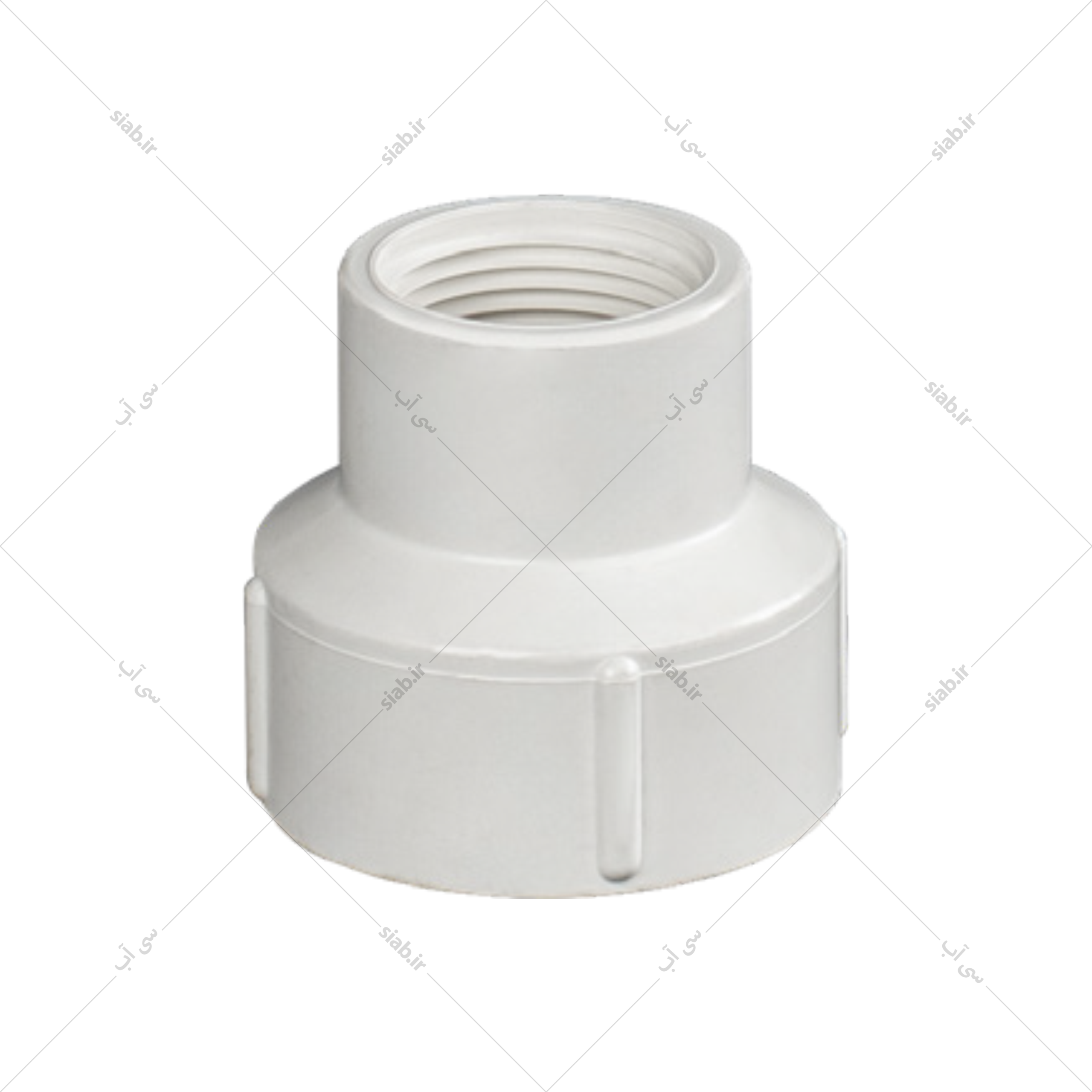تبدیل گلدانی رزوه ای copy تبدیل گلدانی رزوه ای U-PVC - تصویر 1