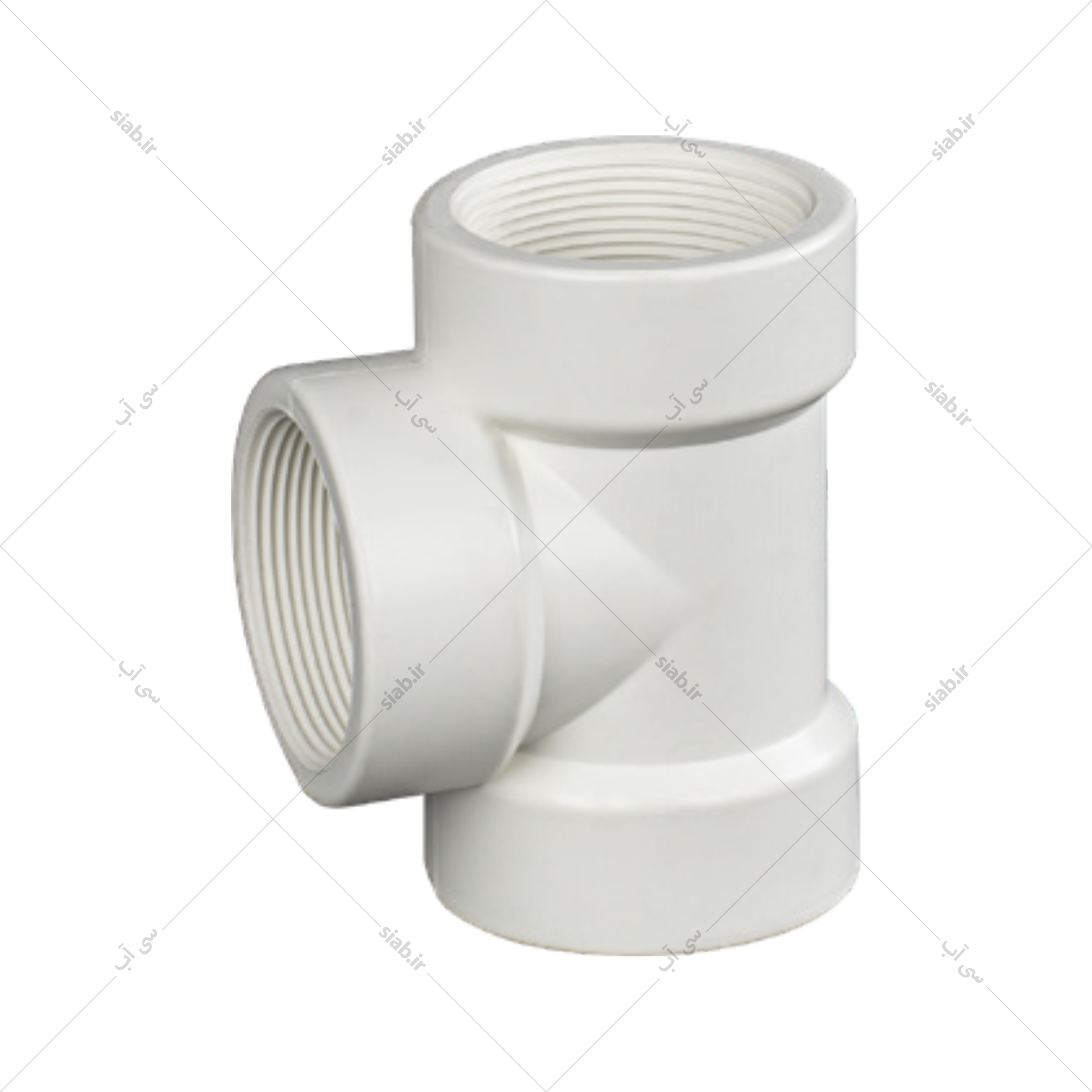 سه راهی ماده رزوه ای copy سه راهی ماده رزوه ای U-PVC - تصویر 1